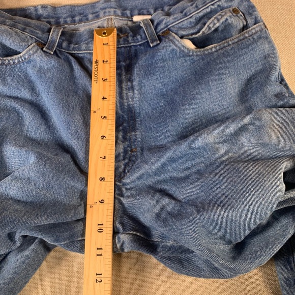 Fast Company Dragon Denim Jeans Men Light Wash USA Made Kevlar Lined Double Knee - Picture 4 of 9